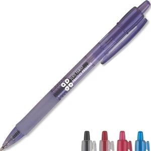 Easytouch Retractable (r) - Ball Point Pen With Form Fitting Rubber Grip