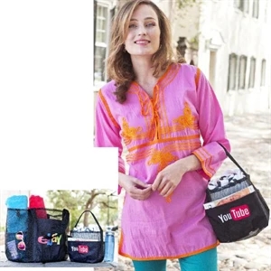Mini Whale Bag (tm) - Embroidered - Bag Has Sturdy Mesh Construction & Is Big Enough To Carry Necessities