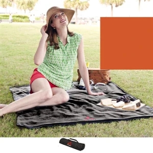 Blank - Picnic Blanket Is Incredibly Soft And Has Handles For Easy Carrying