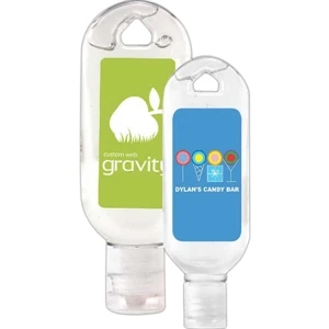 Tottle Bottle Antibacterial Hand Sanitizer Gel In Translucent Tottle Bottle