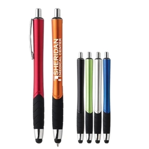 Touchwrite Excel - All Plastic Retractable Ballpoint Pen And Capacitive Touch Screen Stylus