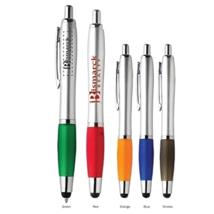 Touchwrite Gateway - Plastic Retractable Ballpoint Pen And Capacitive Touch Screen Stylus