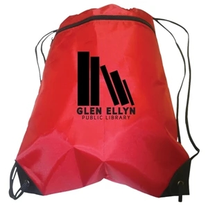 Backpack With Full Size Front Zippered Pocket For Added Capacity And Security!