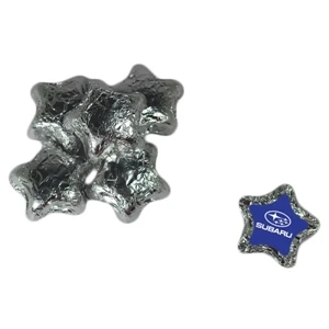 Chocolate Dude - Chocolate Stars. Chocolate Stars Candy With Four Color Process Decal On Wrapper