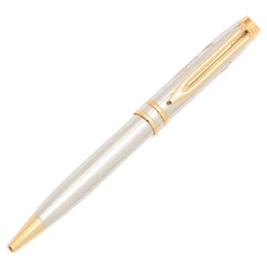 Aspen (tm) - Chrome - Ballpoint Pen With Twist Action Mechanism And Brass Barrel