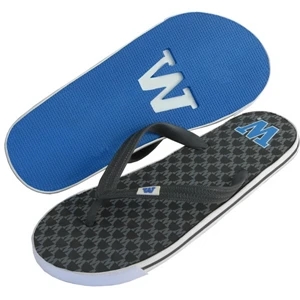 All-star - Trendy Tennie Styled Zori With Custom Molded Side Trip And Rubber Front Bumper