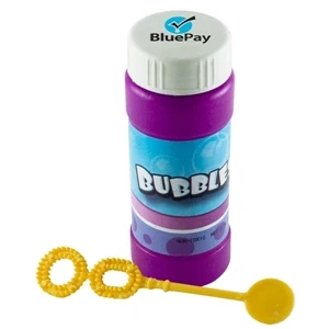 Digital Full Color Process - Bubbles. Ships In Assortment Of Label Colors
