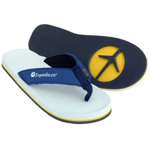 Tahiti - Flip Flop With 3 - Layer Recessed Sole, Arch Support And Soft Eva/fabric Straps