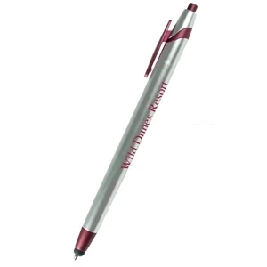 Gila - Digital Full Color Process - Retractable Ballpoint Pen With Stylus Tip