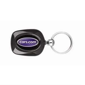Vortex Duo N-dome (tm) - Black - Vortex Duo N-dome (tm) Key Tag In Three Trim Color Choices