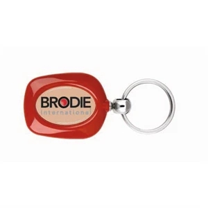 Vortex Duo N-dome (tm) - Red - Vortex Duo N-dome (tm) Key Tag In Three Trim Color Choices