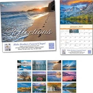 Reflections - Thirteen Month Appointment Calendar With Monthly And Daily Bible Verses