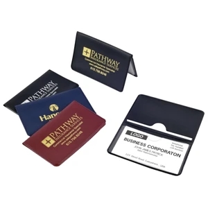 Card Mate - Business Card Case, Handy Thumb Cuts For Easy Access. Made In The U.s.a