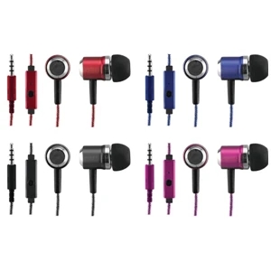 Stereo Earphone With Built-in In-line Microphone With Your Logo Printed