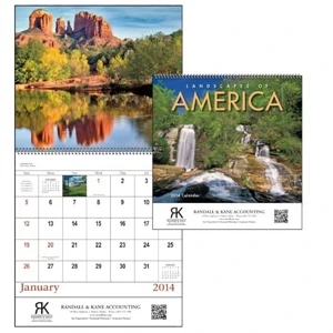 Landscapes Of America - This 13-month 2015 Calendar Features Beautiful Landscapes From Across America