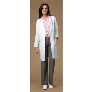Cherokee - Unisex Lab Coat With Two Roomy Patch Pockets, Poly/cotton Soil Release