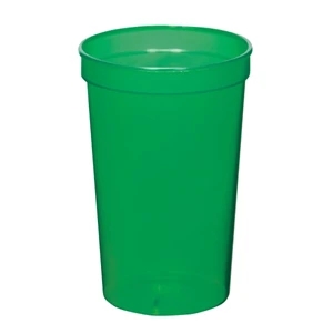 Translucent Green - 22oz Stadium Cup (squat) - 11 Opaque And 4 Translucent Colors