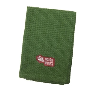 Tag Trends (tm) - Up To 8 Color Patch Heat Pressed To Towel. - Dish Towel, 100% Cotton