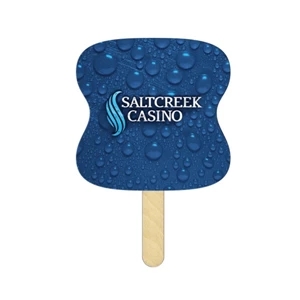 Hourglass Mini Hand Fan Full Color