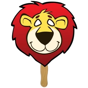 Lion Hand Fan