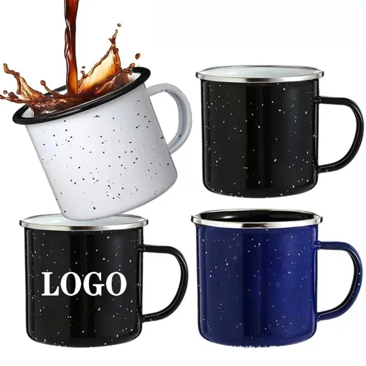 16oz Stainless Steel Campfire Mug