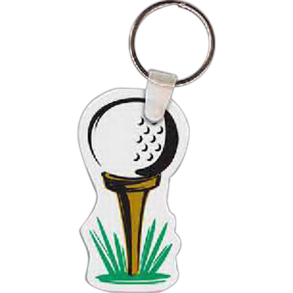 Golf Ball & Tee Key Tag - Golf Ball & Tee Key Tag - Image 0 of 0