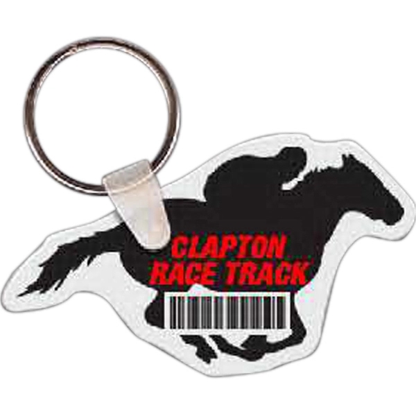 Horse with Rider Key Tag - Horse with Rider Key Tag - Image 0 of 0