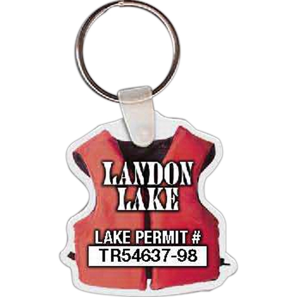 Life Vest Key Tag