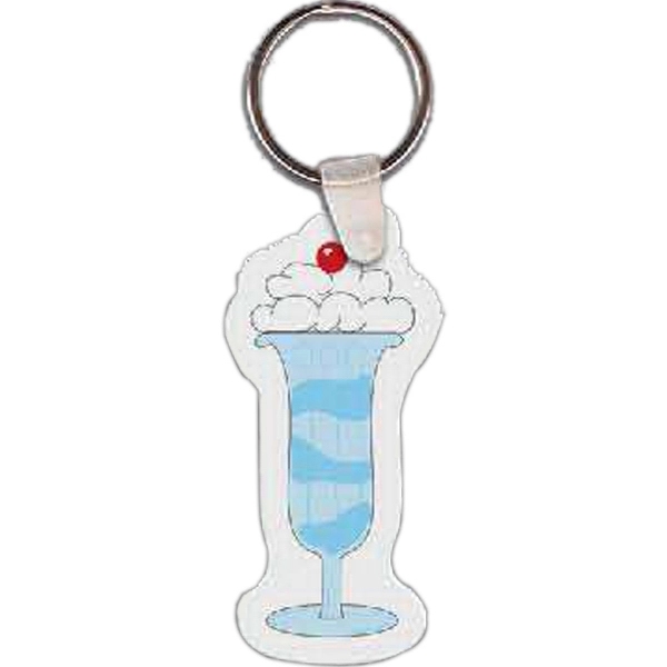 Milk Shake Key Tag