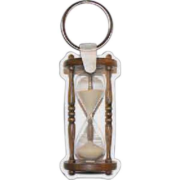 Custom Hourglass Key Tag