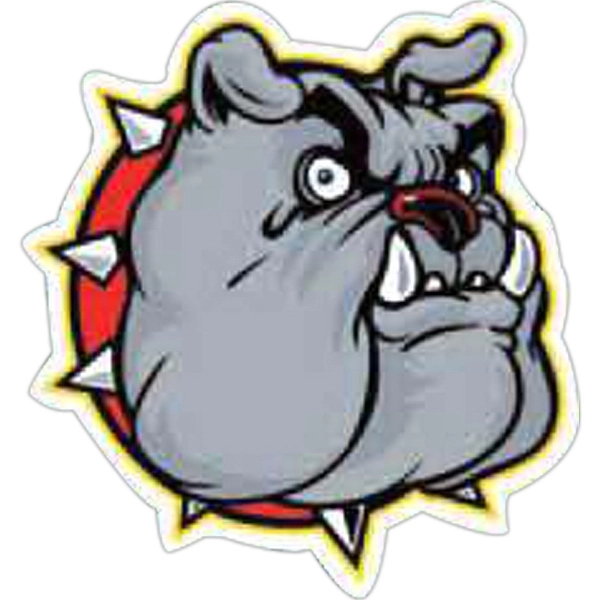 Bulldog Mascot Magnet