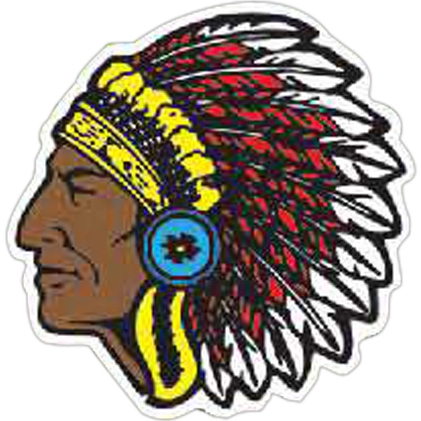 Indian Mascot Magnet