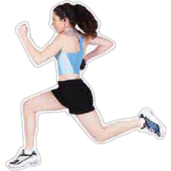 Running Woman Magnet