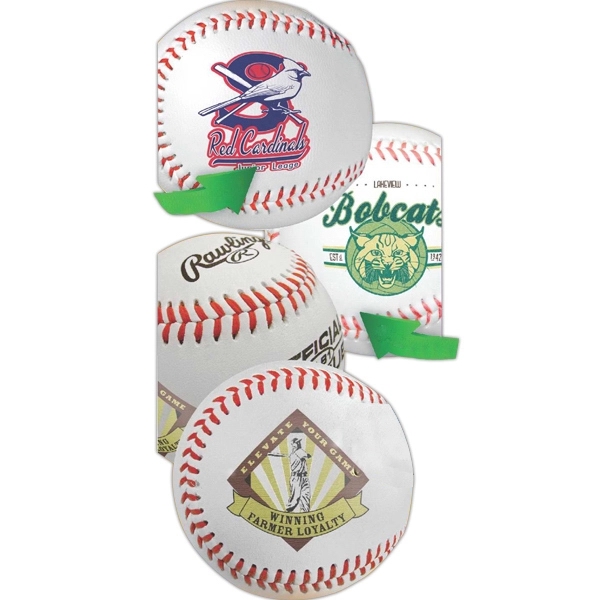 Custom Synthetic Leather Cork Core Baseball