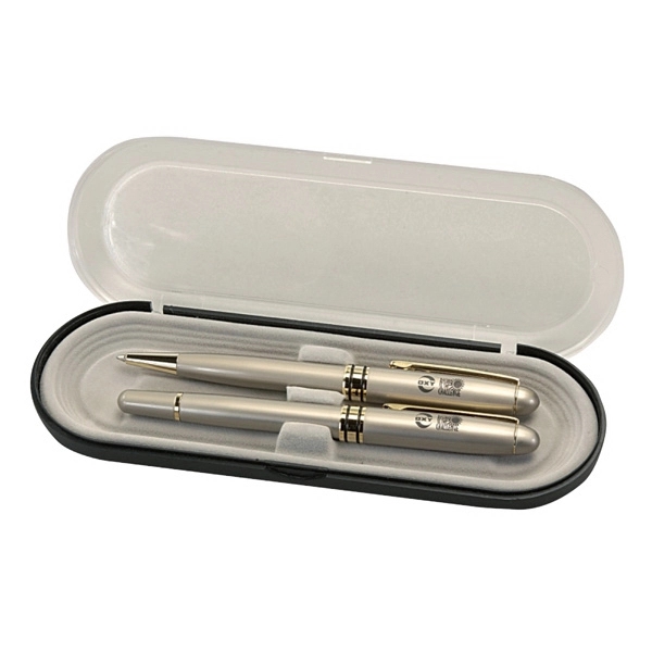Plastic See-Through double Pen Box - Plastic See-Through double Pen Box - Image 0 of 0