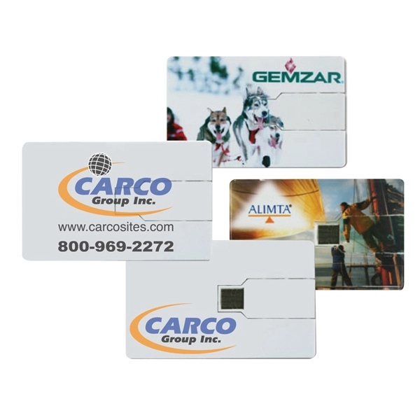 Custom Credit Card USB Flash Drive (1GB - 32GB+)