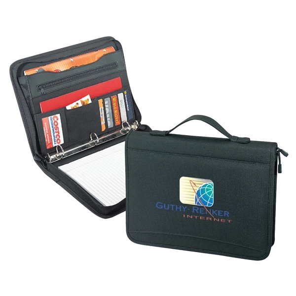 Custom Padded Zipper Binder