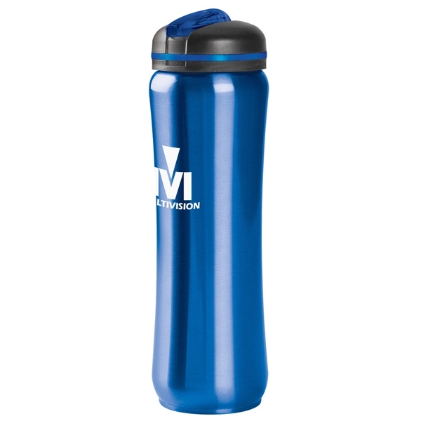 Custom Slim Stainless Water Bottle - 28 Oz.
