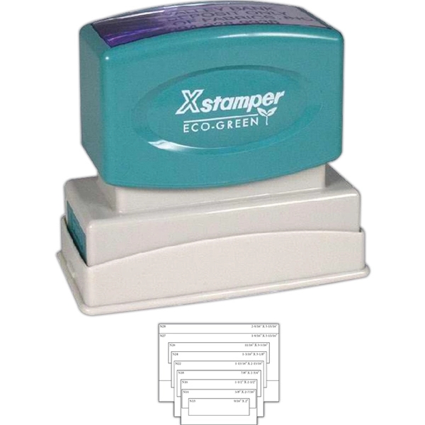 XStamper Pre-Inked Business Address Stamp - XStamper Pre-Inked Business Address Stamp - Image 0 of 0