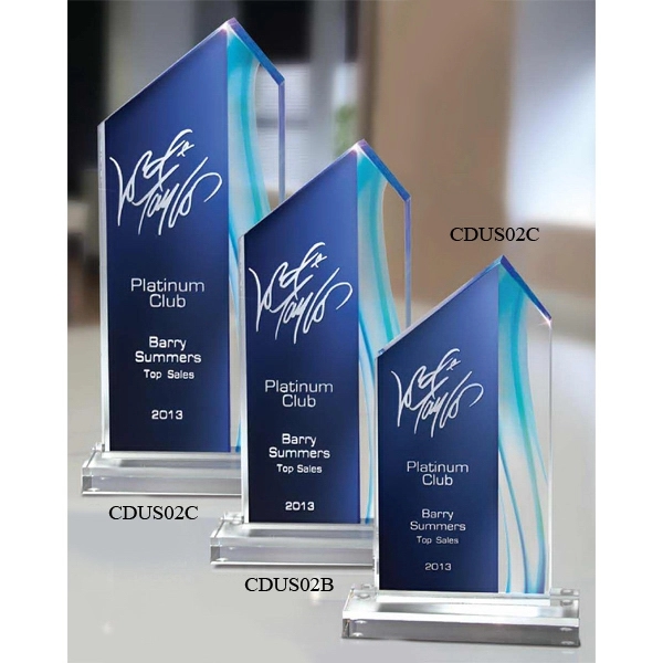 Aquus Lucite Peak Award - Small