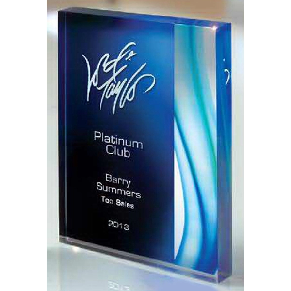 Aquus Lucite Tablet Award - Medium
