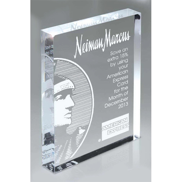 Crystal Tablet Award - Small