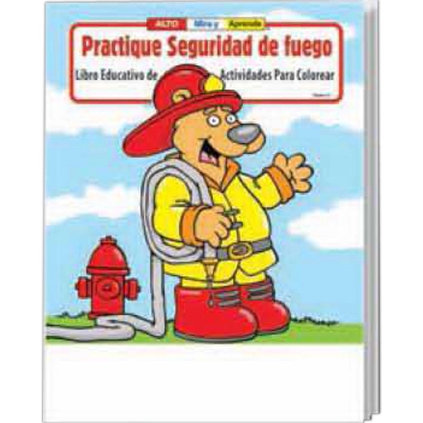 Practice Fire Safety Spanish Coloring Book Fun Pack - Practice Fire Safety Spanish Coloring Book Fun Pack - Image 3 of 3