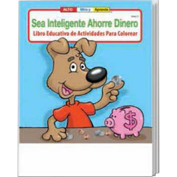 Be Smart, Save Money Spanish Coloring and Activity Book - Be Smart, Save Money Spanish Coloring and Activity Book - Image 2 of 2