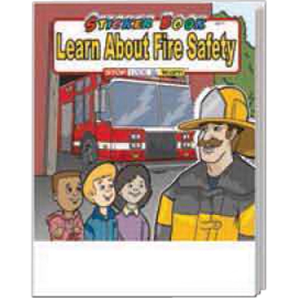 Learn About Fire Safety Sticker Book - Learn About Fire Safety Sticker Book - Image 1 of 1