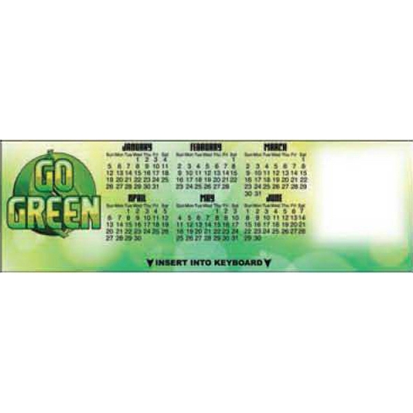 Go Green Keyboard Calendar - Go Green Keyboard Calendar - Image 1 of 1