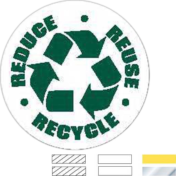 Die Cut Full Color Circle Vinyl Extended Life Durable Decals