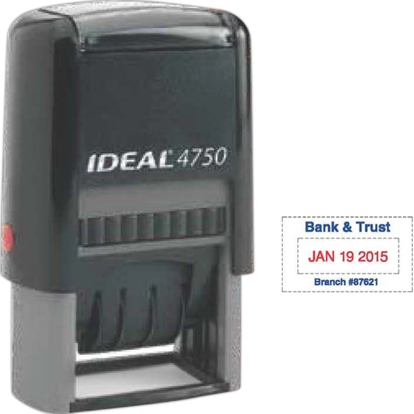 Custom Custom Self Inking Stamp Daters (no borders)