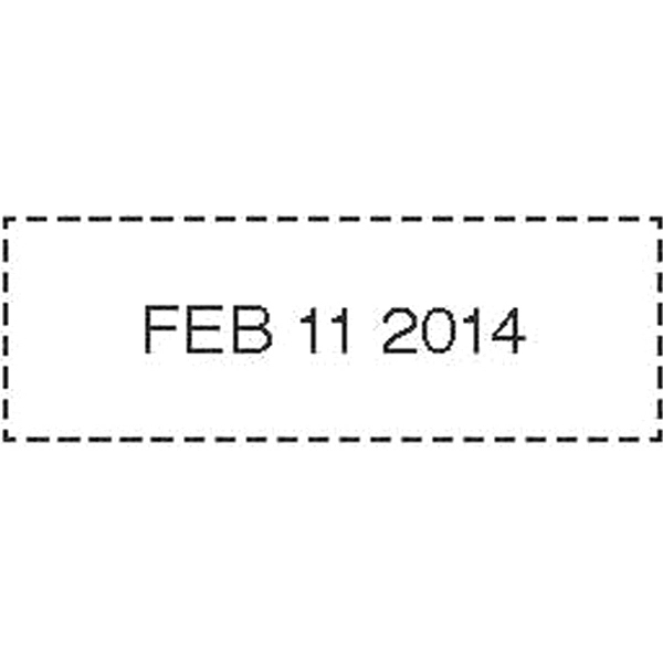 Custom Date Only Self Inking Stamp Daters