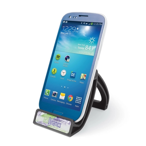 KURV Stand™ mobile phone/tablet stand for on-the-go - KURV Stand™ mobile phone/tablet stand for on-the-go - Image 4 of 6